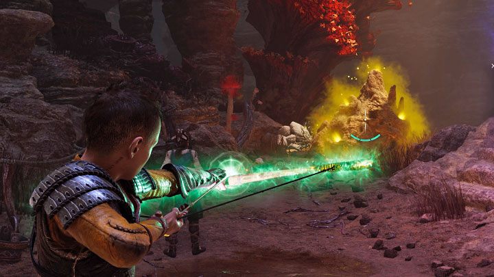 Angrboda will unlock a hidden passage that leads to a sinkhole - you must descend into it by using the rope - God of War Ragnarok: The Lost Sanctuary - walkthrough - God of War Ragnarok: Walkthrough - God of War Ragnarok Guide