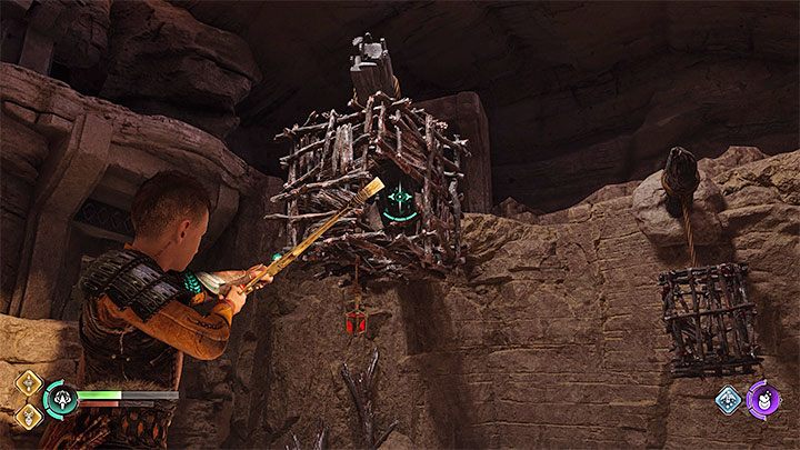 You will reach a blocked passage - God of War Ragnarok: The Lost Sanctuary - walkthrough - God of War Ragnarok: Walkthrough - God of War Ragnarok Guide
