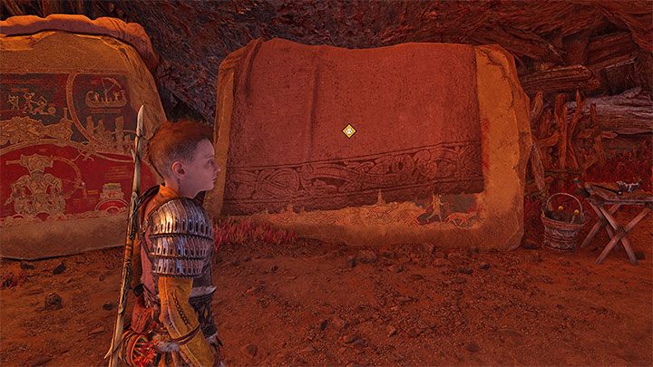 After Gryla escapes, squeeze through near the barrel - God of War Ragnarok: The Lost Sanctuary - walkthrough - God of War Ragnarok: Walkthrough - God of War Ragnarok Guide