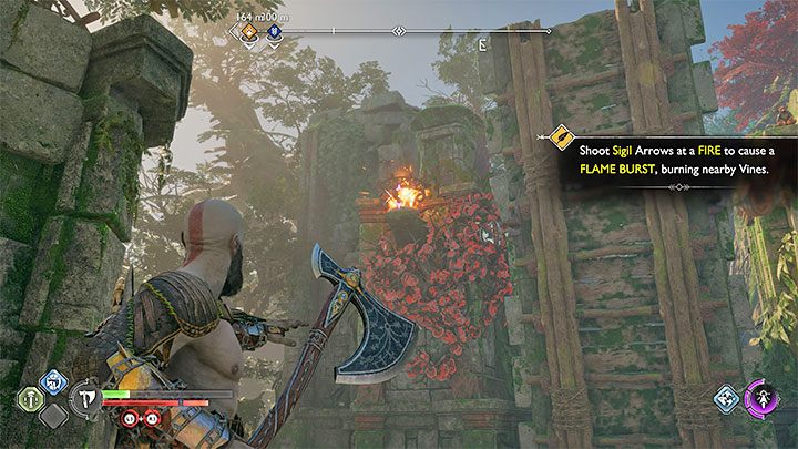 You will receive a task from Mari to obtain 3 ingredients - God of War Ragnarok: Cure for the Dead - walkthrough - God of War Ragnarok: Favors - Vanaheim - God of War Ragnarok Guide