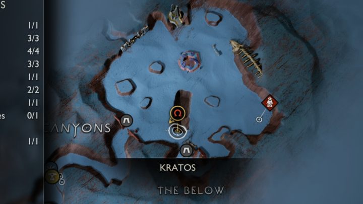 1 - God of War Ragnarok: The Below, Alfheim - secrets, collectibles - God of War Ragnarok: Alfheim - God of War Ragnarok Guide