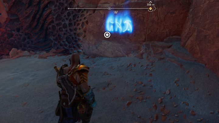 The runes are found in the same room where you fight elves - God of War Ragnarok: The Below, Alfheim - secrets, collectibles - God of War Ragnarok: Alfheim - God of War Ragnarok Guide