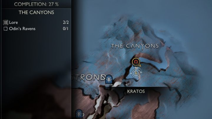 4 - God of War Ragnarok: The Canyons, Alfheim - secrets, collectibles - God of War Ragnarok: Alfheim - God of War Ragnarok Guide