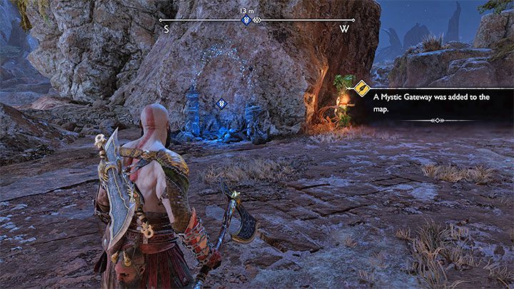 There is a new Mystic Gateway in the area - God of War Ragnarok: For Vanaheim! - walkthrough - God of War Ragnarok: Favors - Vanaheim - God of War Ragnarok Guide