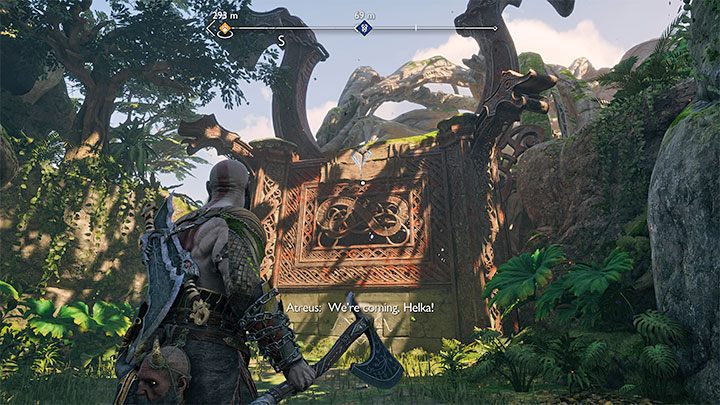 There is a Celestial Altar in the area - use it to change the time to daylight - God of War Ragnarok: Reaching the Crater in Vanaheim - God of War Ragnarok: Completing 100% of maps - God of War Ragnarok Guide