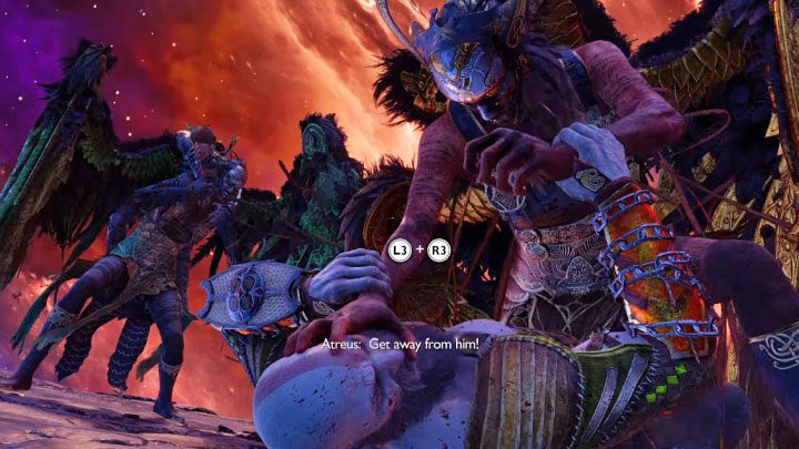 After the Valkyries lose almost all of their health bar you can press R3 - God of War Ragnarok: How to defeat Hrist and Mist, the Valkyries? - God of War Ragnarok: Bosses - God of War Ragnarok Guide