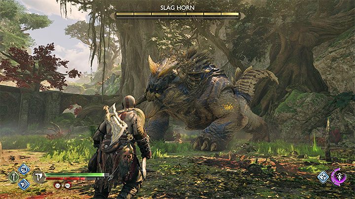 Watch out for its unique attacks - God of War Ragnarok: Path of Destruction - walkthrough - God of War Ragnarok: Favors - Vanaheim - God of War Ragnarok Guide