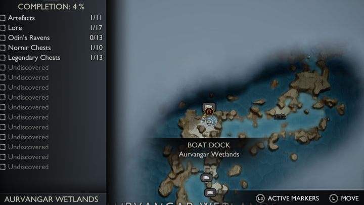 3 - God of War Ragnarok: Aurvangar Wetlands, Svartalfheim - secrets, collectibles - God of War Ragnarok: Svartalfheim - God of War Ragnarok Guide