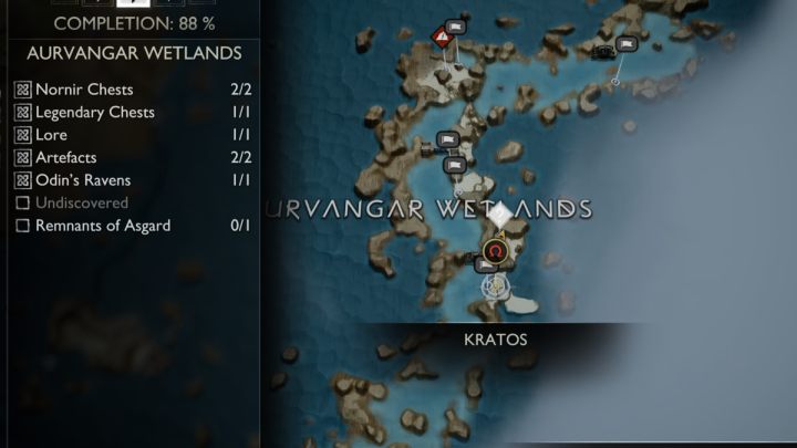 11 - God of War Ragnarok: Aurvangar Wetlands, Svartalfheim - secrets, collectibles - God of War Ragnarok: Svartalfheim - God of War Ragnarok Guide