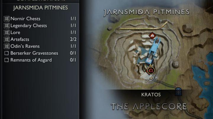 13 - God of War Ragnarok: Jarnsmida Pitmines, Svartalfheim - secrets, collectibles - God of War Ragnarok: Svartalfheim - God of War Ragnarok Guide