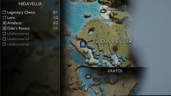 3 - God of War Ragnarok: Nidavellir, Svartalfheim - secrets, collectibles - God of War Ragnarok: Svartalfheim - God of War Ragnarok Guide