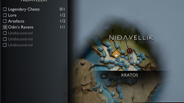 5 - God of War Ragnarok: Nidavellir, Svartalfheim - secrets, collectibles - God of War Ragnarok: Svartalfheim - God of War Ragnarok Guide