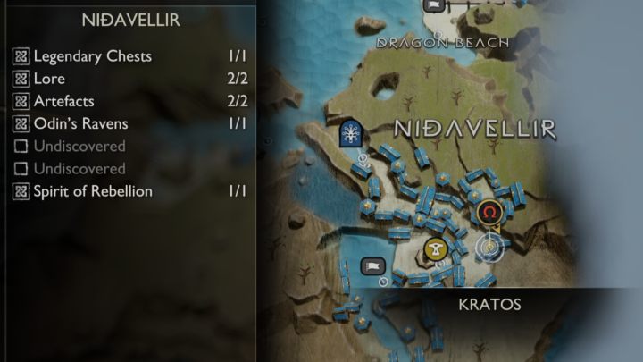 7 - God of War Ragnarok: Nidavellir, Svartalfheim - secrets, collectibles - God of War Ragnarok: Svartalfheim - God of War Ragnarok Guide