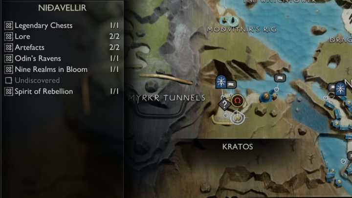 The collectible is linked to a favour called Fit for a King - God of War Ragnarok: Nidavellir, Svartalfheim - secrets, collectibles - God of War Ragnarok: Svartalfheim - God of War Ragnarok Guide