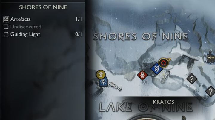 6 - God of War Ragnarok: Shores of Nine, Midgard - secrets, collectibles - God of War Ragnarok: Midgard - God of War Ragnarok Guide