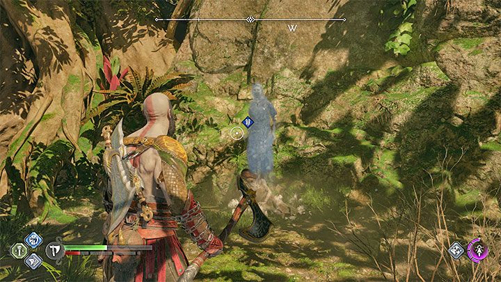 Reach the boat dock in Pilgrim's Landing and find the specter - Mari - God of War Ragnarok: Pilgrims Landing, Vanaheim - secrets, collectibles - God of War Ragnarok: Vanaheim - God of War Ragnarok Guide