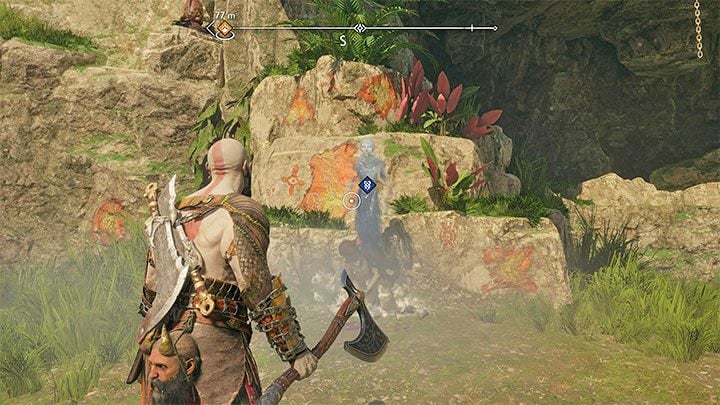 Reach the dock in the Cliffside Ruins by boat and defeat all the monsters - God of War Ragnarok: Cliffside Ruins, Vanaheim - secrets, collectibles - God of War Ragnarok: Vanaheim - God of War Ragnarok Guide