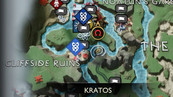 2 - God of War Ragnarok: Cliffside Ruins, Vanaheim - secrets, collectibles - God of War Ragnarok: Vanaheim - God of War Ragnarok Guide