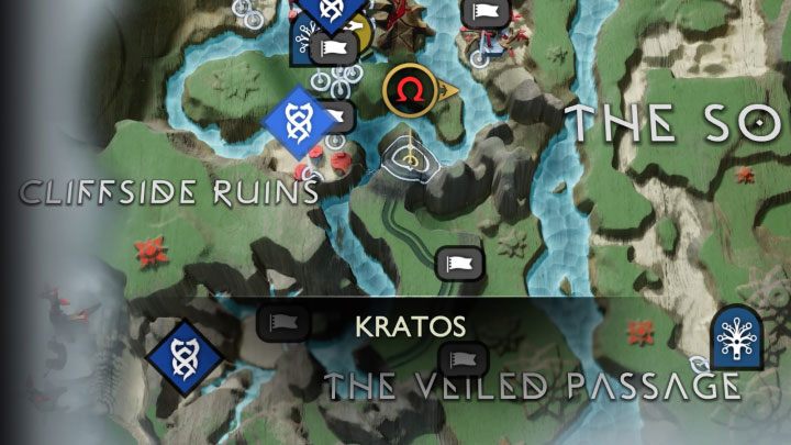 3 - God of War Ragnarok: Cliffside Ruins, Vanaheim - secrets, collectibles - God of War Ragnarok: Vanaheim - God of War Ragnarok Guide