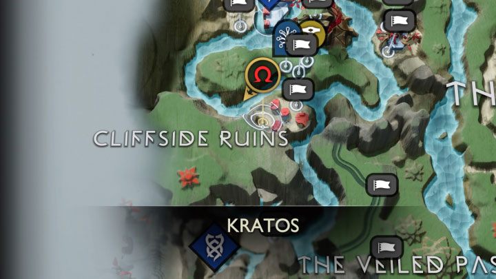 4 - God of War Ragnarok: Cliffside Ruins, Vanaheim - secrets, collectibles - God of War Ragnarok: Vanaheim - God of War Ragnarok Guide