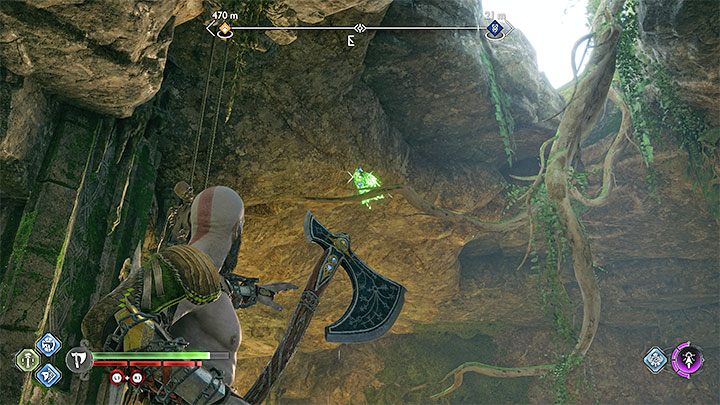 The raven sits on a branch - God of War Ragnarok: The Veiled Passage, Vanaheim - secrets, collectibles - God of War Ragnarok: Vanaheim - God of War Ragnarok Guide