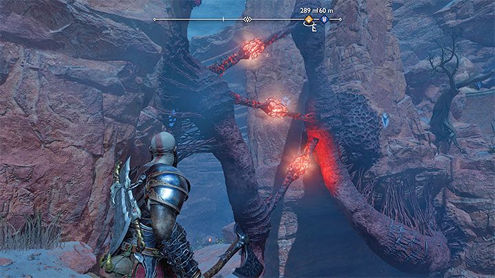 You will start encountering red connections in Alfheim - God of War Ragnarok: How to destroy connections in Alfheim? - God of War Ragnarok: Exploration - God of War Ragnarok Guide