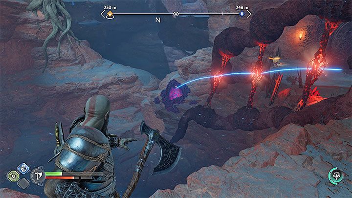 In some locations, puzzles with red connections are more difficult - God of War Ragnarok: How to destroy connections in Alfheim? - God of War Ragnarok: Exploration - God of War Ragnarok Guide
