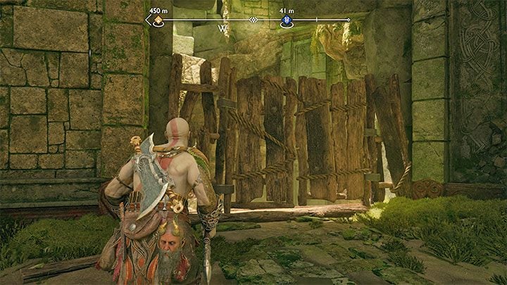 The exploration of The Veiled Passage begins from south and you need to head north - God of War Ragnarok: Lundas Lost Armor - finding 3 pieces of armor in Vanaheim - God of War Ragnarok: Labors - Vanaheim - God of War Ragnarok Guide