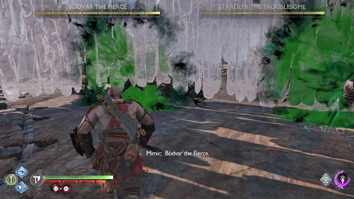 In this encounter, Kratos has to face two enemies at once - Bodvar the Fierce and Starolfr the Troublesome - God of War Ragnarok: How to defeat Bodvar the Fierce and Starolfr the Troublesome? - God of War Ragnarok: Berserkers - God of War Ragnarok Guide