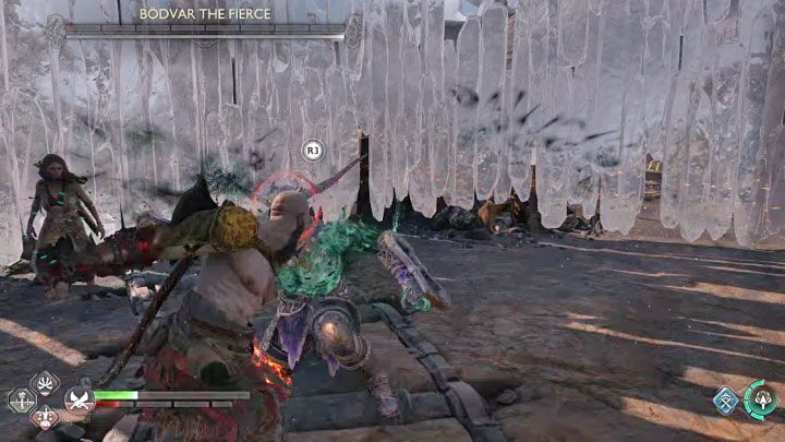 Look around the arena for healing items but pick them up only when it is safe - God of War Ragnarok: How to defeat Bodvar the Fierce and Starolfr the Troublesome? - God of War Ragnarok: Berserkers - God of War Ragnarok Guide