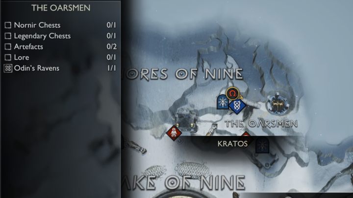 1 - God of War Ragnarok: The Oarsmen, Midgard - secrets, collectibles - God of War Ragnarok: Midgard - God of War Ragnarok Guide