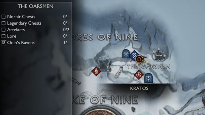 5 - God of War Ragnarok: The Oarsmen, Midgard - secrets, collectibles - God of War Ragnarok: Midgard - God of War Ragnarok Guide