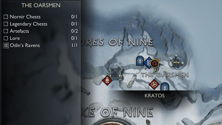 11 - God of War Ragnarok: The Oarsmen, Midgard - secrets, collectibles - God of War Ragnarok: Midgard - God of War Ragnarok Guide