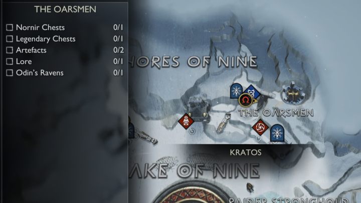 12 - God of War Ragnarok: The Oarsmen, Midgard - secrets, collectibles - God of War Ragnarok: Midgard - God of War Ragnarok Guide