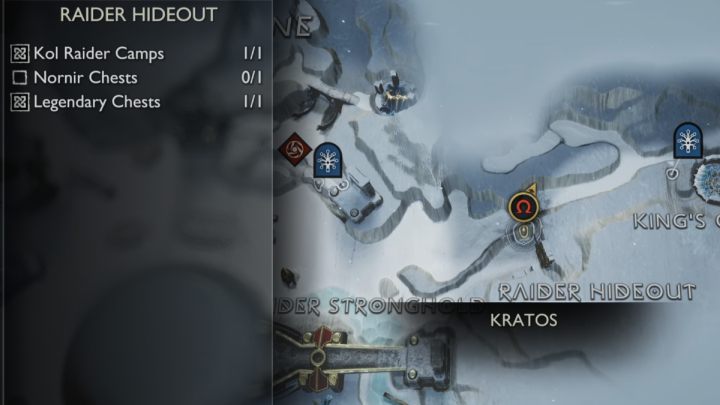 You must find three runic torches and ignite them with bombs - God of War Ragnarok: Raider Hideout, Midgard - secrets, collectibles - God of War Ragnarok: Midgard - God of War Ragnarok Guide