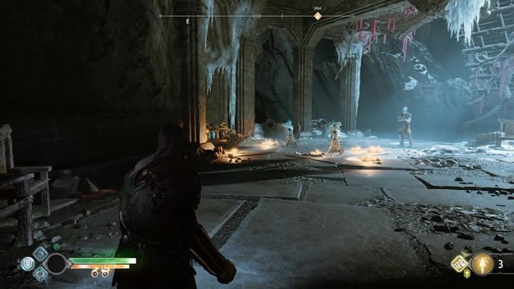 Defeat the enemies and go up - God of War: Inside the Mountain - Walkthrough - Walkthrough - God of War Guide