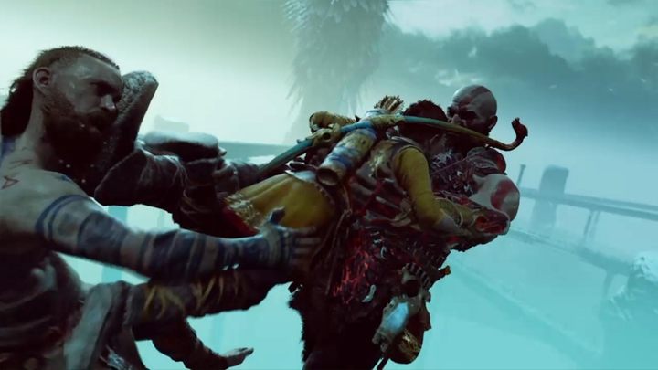 The duel with Baldur will end with a cut-scene - the characters will move to Helheim - God of War: The Stranger - Second Encounter - boss, how to beat? - Bosses - God of War Guide