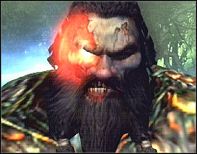 The Barbarian will use his hammer to limit the arena - God of War 2: The Bog of the Forgotten - Walkthrough - God of War 2 Game Guide & Walkthrough