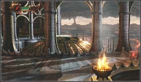Leave the room and glide once more, this time to the very top - Walkthrough - Judges of the Underworld | Walkthrough - Walkthrough - God of War 3 Game Guide & Walkthrough