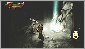 Pass through a room with a green chest and youll arrive at a passage with a few enemies - nothing too demanding - Walkthrough - Path of Eos | Walkthrough - Walkthrough - God of War 3 Game Guide & Walkthrough