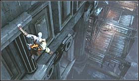 Go along the ledge, following Hermes - Walkthrough - Olympian Citadel | Walkthrough - Walkthrough - God of War 3 Game Guide & Walkthrough