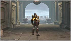 Go straight and there will be a save point - Walkthrough - The Flame of Olympus part II | Walkthrough - Walkthrough - God of War 3 Game Guide & Walkthrough