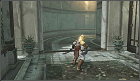 Move on, get rid of two stone statues and turn right - Walkthrough - Heras Garden | Walkthrough - Walkthrough - God of War 3 Game Guide & Walkthrough