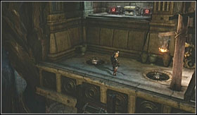 However before you Hermes Boots, walk along the walkway to the end - Walkthrough - The Caverns part 2 | Walkthrough - Walkthrough - God of War 3 Game Guide & Walkthrough