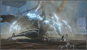 You will have to face a demanding boss - Walkthrough - The Caverns part 2 | Walkthrough - Walkthrough - God of War 3 Game Guide & Walkthrough