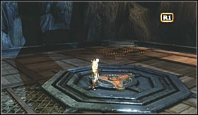 This way you will freeze the boss - Walkthrough - The Caverns part 2 | Walkthrough - Walkthrough - God of War 3 Game Guide & Walkthrough