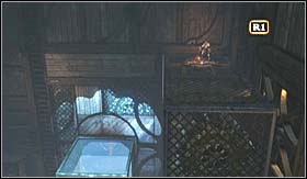 Once on it, jump to the vertical grating on the right and move out the block - Walkthrough - The Labyrinth | Walkthrough - Walkthrough - God of War 3 Game Guide & Walkthrough