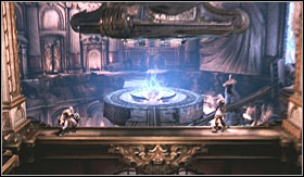 After it ends, the first fight with Zeus will begin - Walkthrough - Zeus | Walkthrough - Walkthrough - God of War 3 Game Guide & Walkthrough