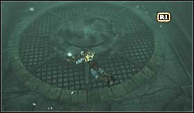 Hercules Shoulder Guard: after dealing with Hercules during The Forum you will ended up in the sewer - Trophies - Godly Possessions | Trophies - Trophies - God of War 3 Game Guide & Walkthrough