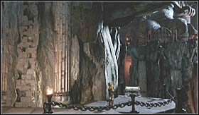 After getting control over your characters body - just after the scene with Athene - you will be forced to go ahead and make a jump with a swing (R1) - Trophies - Gorgon Eyes | Trophies - Trophies - God of War 3 Game Guide & Walkthrough